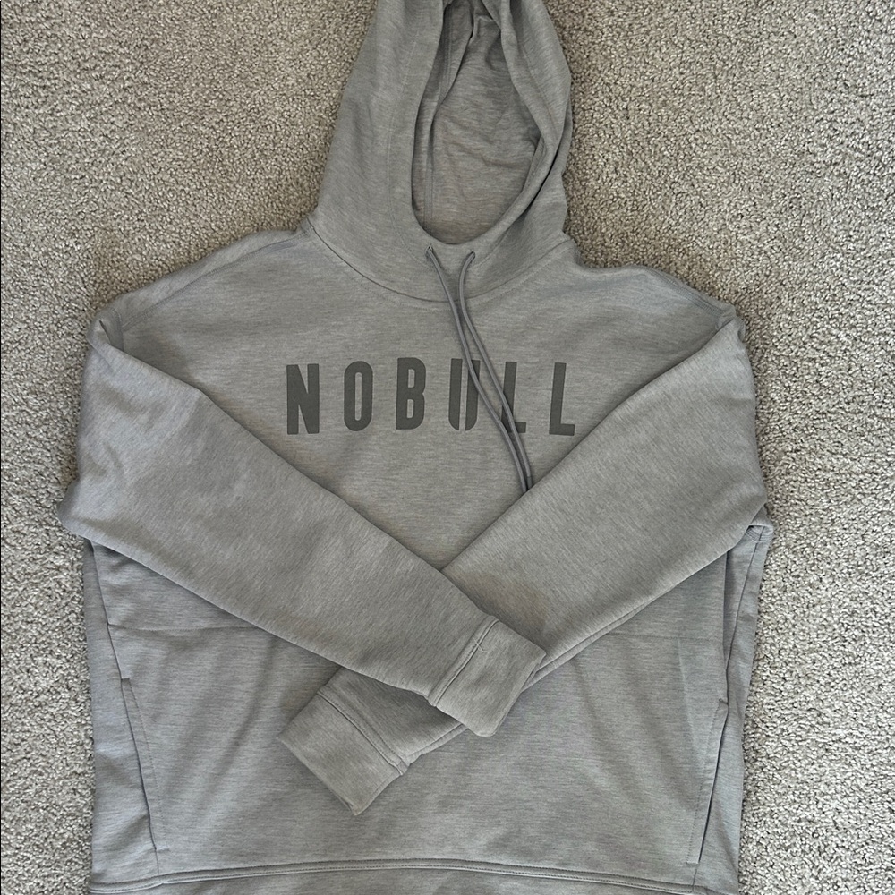 NOBULL Women's Heather Gray Hoodie